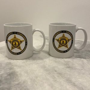 Sheriff Stafford County glass mug.